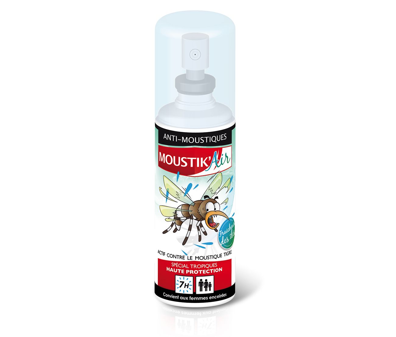 Moustik'Air Fraicheur des îles - Vaporisateur 100mL
