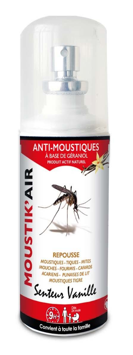 Moustik'Air Vanille - Vaporisateur 100mL