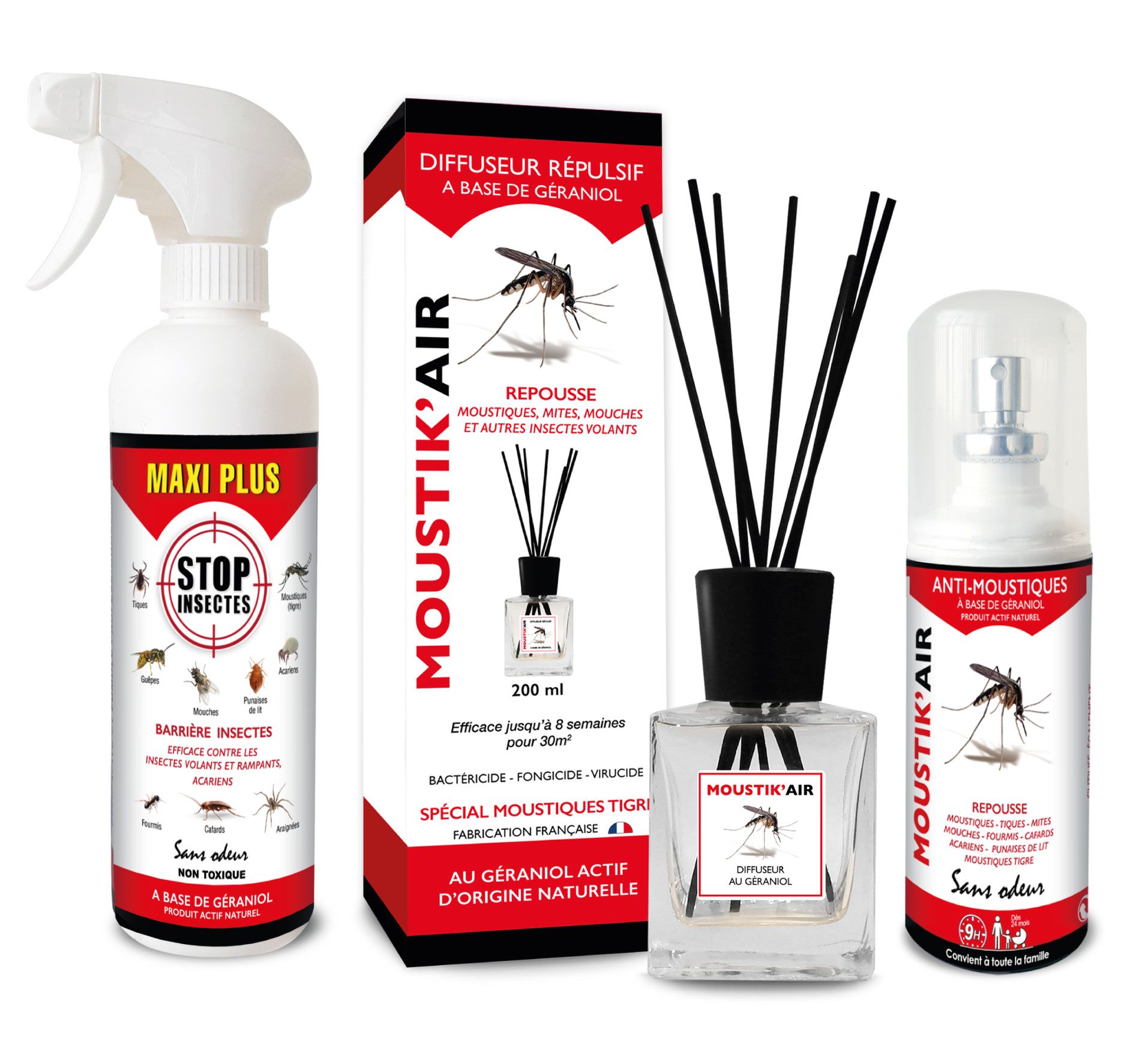 Pack spécial Moustik'air - Sans odeur